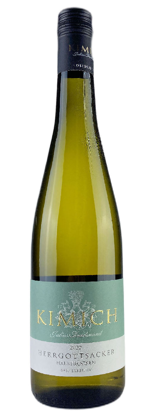 W106998_MY - 2022 Deidesheimer Herrgottsacker Riesling halbtrocken BASF Exklusiv (12 Bottles)"